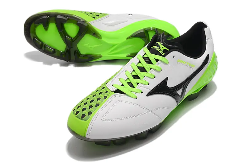 Mizuno Wave Ignitus FG - White/Neon Green/Black