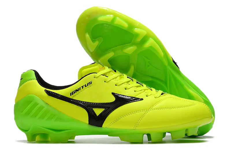 Mizuno Wave Ignitus FG - Yellow/Lime Glow/Night Sky