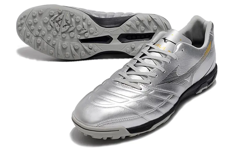 Mizuno Morelia Neo 3 TF - Silver/Metallic Silver/Black