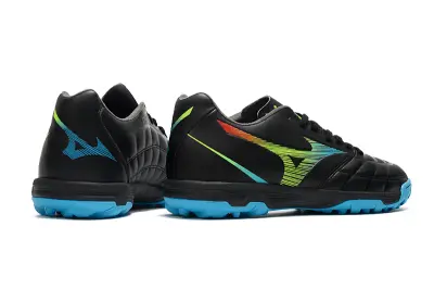 Mizuno Morelia Neo 3 TF - Black/Electric Blue/Lime Green