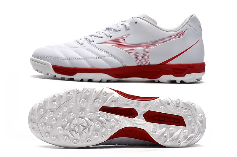 Mizuno Morelia Neo 3 TF - White/Crimson Red/Bright White