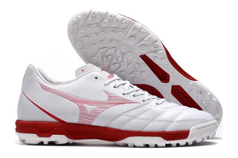 Mizuno Morelia Neo 3 TF - White/Crimson Red/Bright White