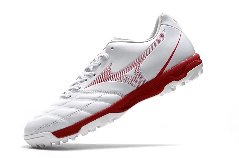 Mizuno Morelia Neo 3 TF - White/Crimson Red/Bright White
